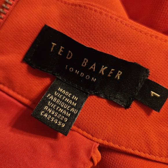 Ted Baker Torriya Halterneck Scallop Ruffle Tunic Dress - Picture 5 of 7